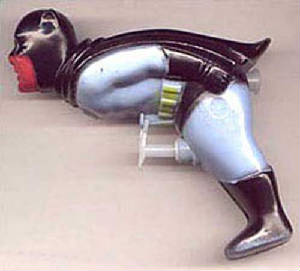What the . . . ?  Wednesday:  Batman squirt pistol